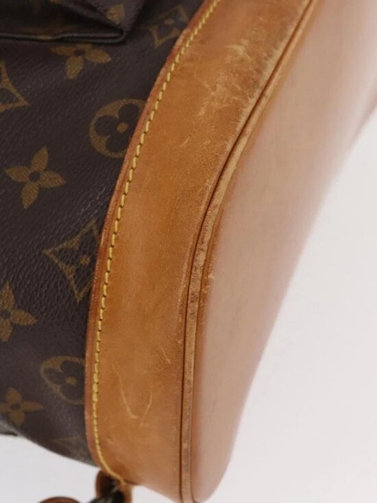 LOUIS VUITTON Monogram Montsouris GM Backpack M51135 LV Auth 179670